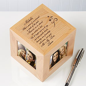 Our Special Friendship Personalized Photo Cube - 4741