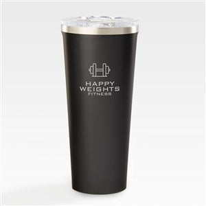 Personal Logo Corkcicle 24oz Large Tumbler- Matte Black - 47433-MB