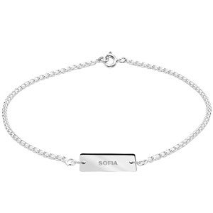 Personalized Dainty Name Anklet - 47522D