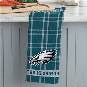 NFL Philadelphia Eagles Personalized Waffle Weave Kitchen Towel - 47564