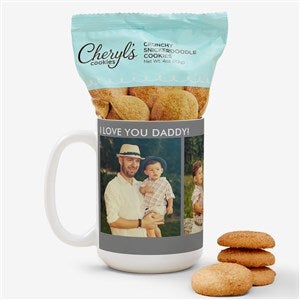 Picture Perfect Personalized Coffee Mug - 3 Photos - with Cheryls Cookies - 47610-3