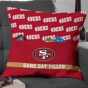 NFL San Francisco 49ers Personalized Pocket Pillow - 47663-L
