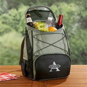 Lavish Last Name Embroidered Outdoor Cooler Backpack - 47670