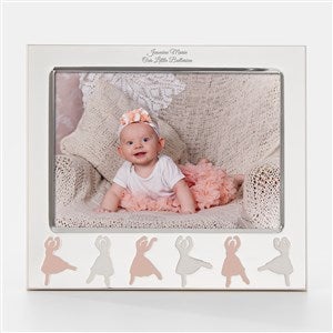 Engraved Reed & Barton 5x7 Ballerina Picture Frame - 47706