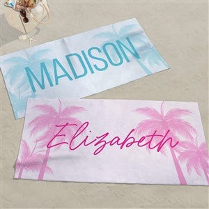 Summer Fun Personalized 30x60 Beach Towel - 47755