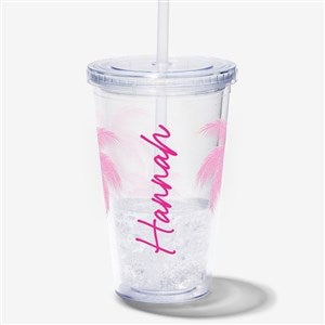 Summer Fun Personalized 17 oz. Acrylic Insulated Tumbler - 47761