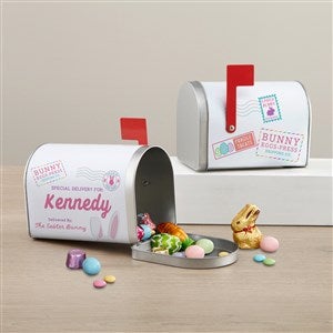 Special Delivery Personalized Easter Metal Treat Mailbox - 47782