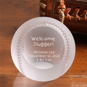 Welcome Slugger! Personalized Baseball - 4780
