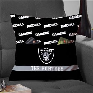 NFL Las Vegas Raiders Personalized Pocket Pillow - 47854-S