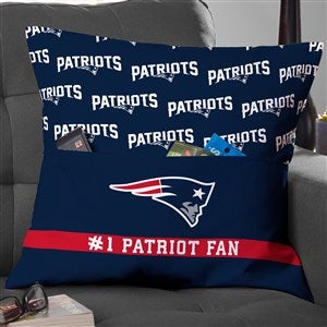 NFL New England Patriots Personalized Pocket Pillow - 47877-L