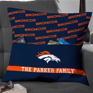 NFL Denver Broncos Personalized Pocket Pillow - 47882-L