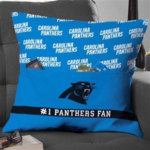 NFL Carolina Panthers Personalized Pocket Pillow - 47892-L