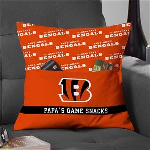 NFL Cincinnati Bengals Personalized Pocket Pillow - 47893-S