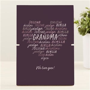 Grateful Heart Personalized Story Board Plaque - 47922