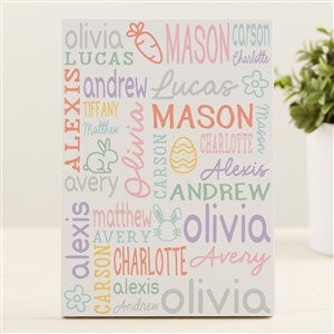 Easter Repeating Name Personalized Story Board Plaque - 47950