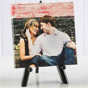 Sweet Couple Mini Photo Canvas Print- 5½ x 5½ - 4798-5x5