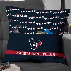 NFL Houston Texans Personalized Pocket Pillow - 47985-L