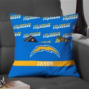 NFL Los Angeles Chargers Personalized Pocket Pillow - 48002-S