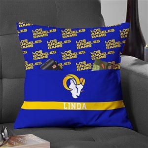 NFL Los Angeles Rams Personalized Pocket Pillow - 48008-S