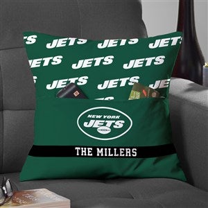 NFL New York Jets Personalized Pocket Pillow - 48012-S
