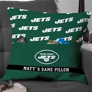 NFL New York Jets Personalized Pocket Pillow - 48012-L