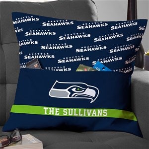 NFL Seattle Seahawks Personalized Pocket Pillow - 48013-L