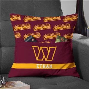 NFL Washington Commanders Personalized Pocket Pillow - 48033-S