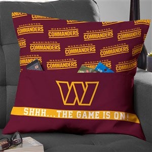 NFL Washington Commanders Personalized Pocket Pillow - 48033-L