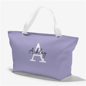 Simple Signature Personalized Tote Bag - 48086