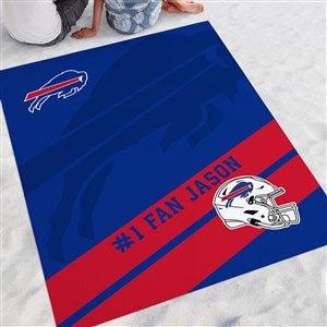 NFL Buffalo Bills Personalized Beach Blanket - 48285