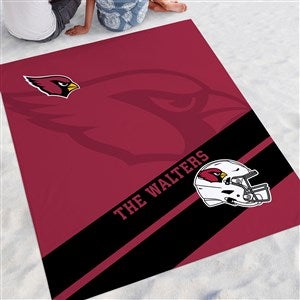 NFL Arizona Cardinals Personalized Beach Blanket - 48292