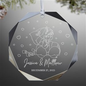 Precious Moments® Just Married Premium Engraved Ornament - 48327