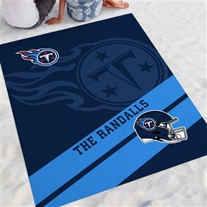 NFL Tennessee Titans Personalized Beach Blanket - 48409