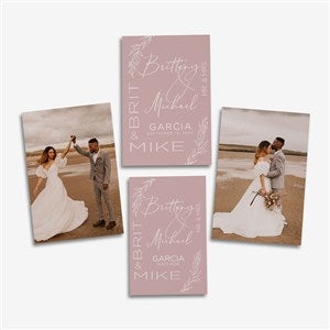 Elegant Couple Personalized Set of 4 Replacement Panels - 48453-S