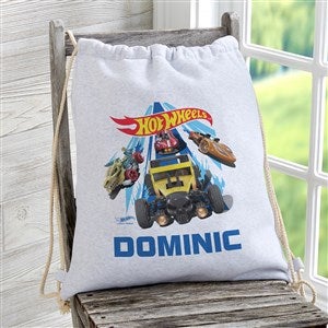 Hot Wheels™ Personalized Sweatshirt Drawstring Bag - 48504