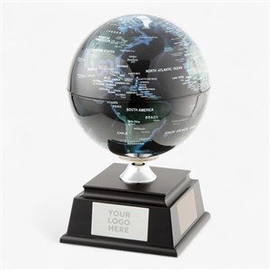 Engraved Logo City Solar Globe - 48537