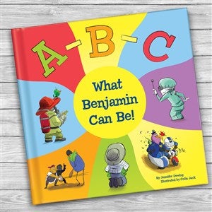 A-B-C What I Can Be! Personalized Book - 48545D