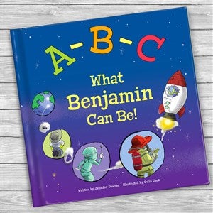 A-B-C What I Can Be! Personalized Book - 48545D