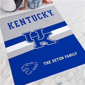 NCAA Kentucky Wildcats Personalized Beach Blanket - 48603