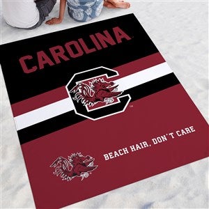 NCAA South Carolina Gamecocks Personalized Beach Blanket - 48605