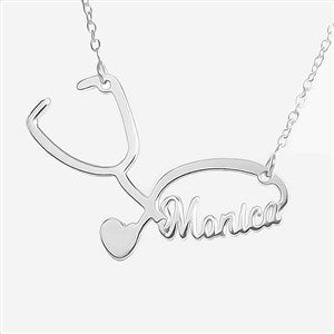 Personalized Nurse Name Necklace - 48684D