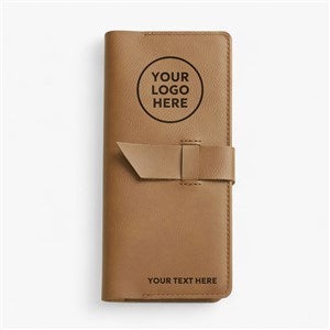 Personalized Logo Leatherette Pocket Journal - 48710