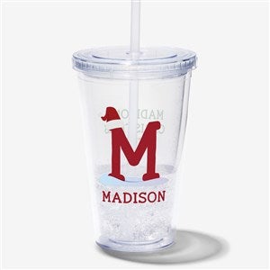 Initially Santa Personalized 17 oz. Insulated Acrylic Tumbler - 48786