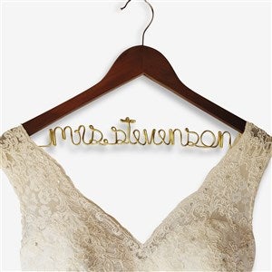 Custom Name Wedding Hanger - Bride - 48986D-B