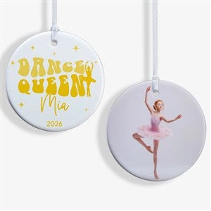Dance Personalized Photo Ornament- 2.85quot; Glossy - 2 Sided - 49002-2S