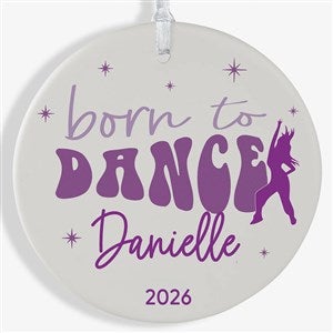 Dance Personalized Ornament-3.75quot; Matte - 1 Sided - 49002-1L