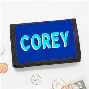 Shadow Name Personalized Kids Wallet - 49064