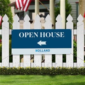 Welcome Home Personalized Banner - 20x48 - 49158-S