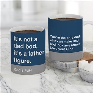 Dad Bod Personalized Coffee Mug 11 oz.- White - 49200-S