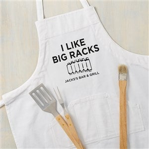 I Like Big Racks Personalized Apron - 49215